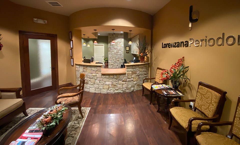 Periodontal office front desk