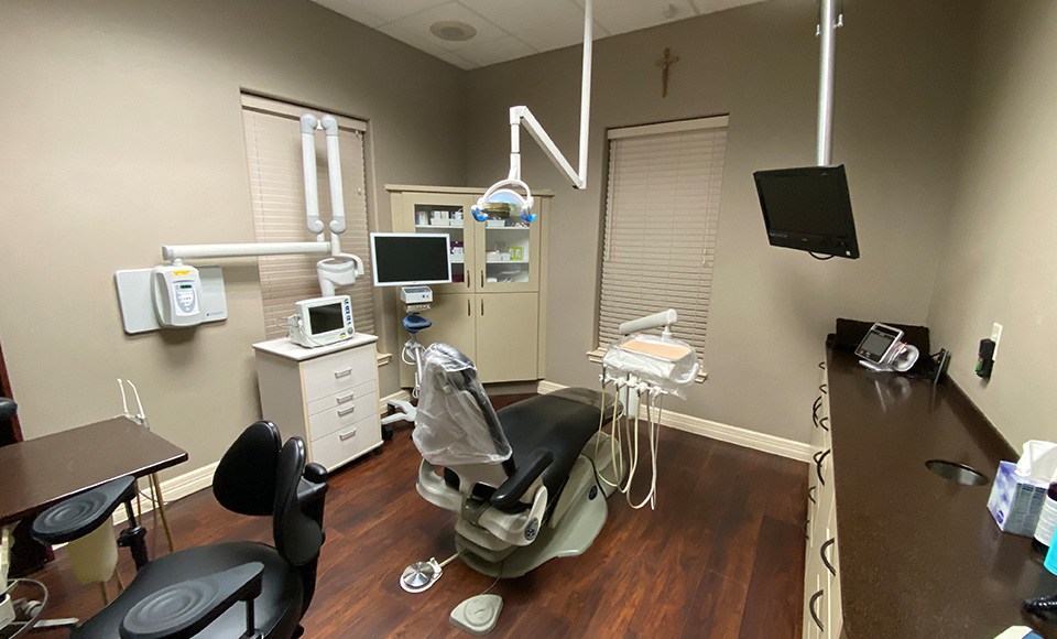 Private exam room