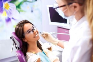 young woman getting gummy smile correction 